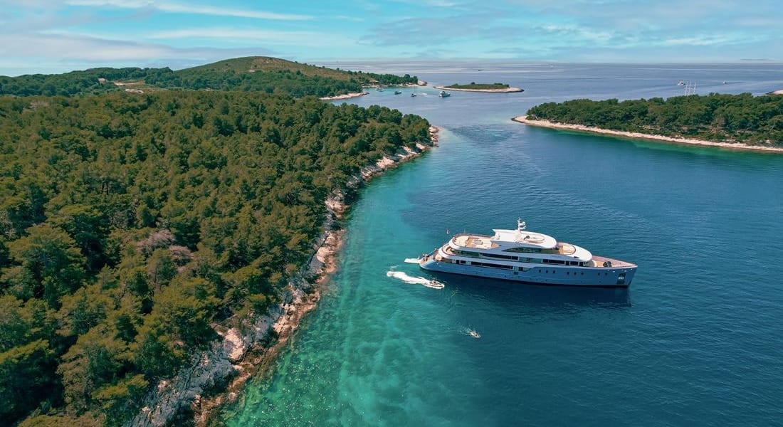 Luxury yacht charter Ohana in Croatia