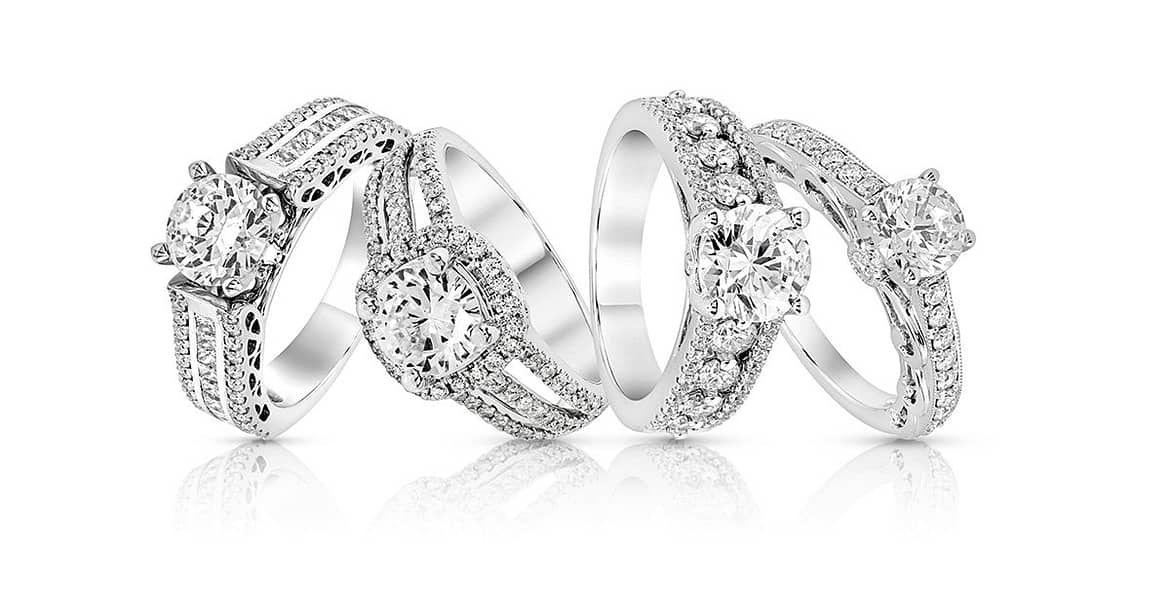 photo of engagement rings for insurance