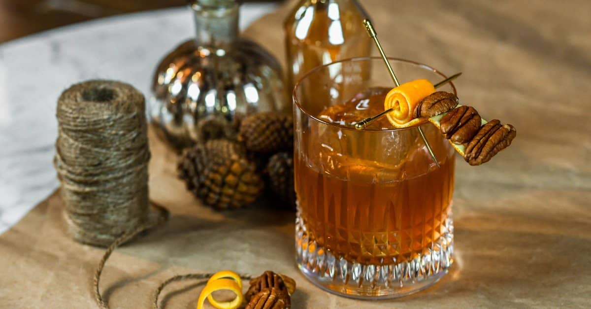Buttered Pecan Old Fashioned signature cocktail