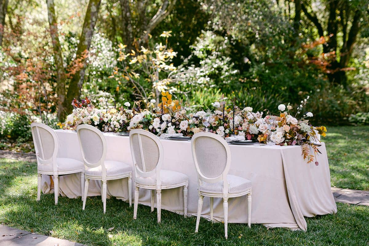 Micro-wedding tabelscape 