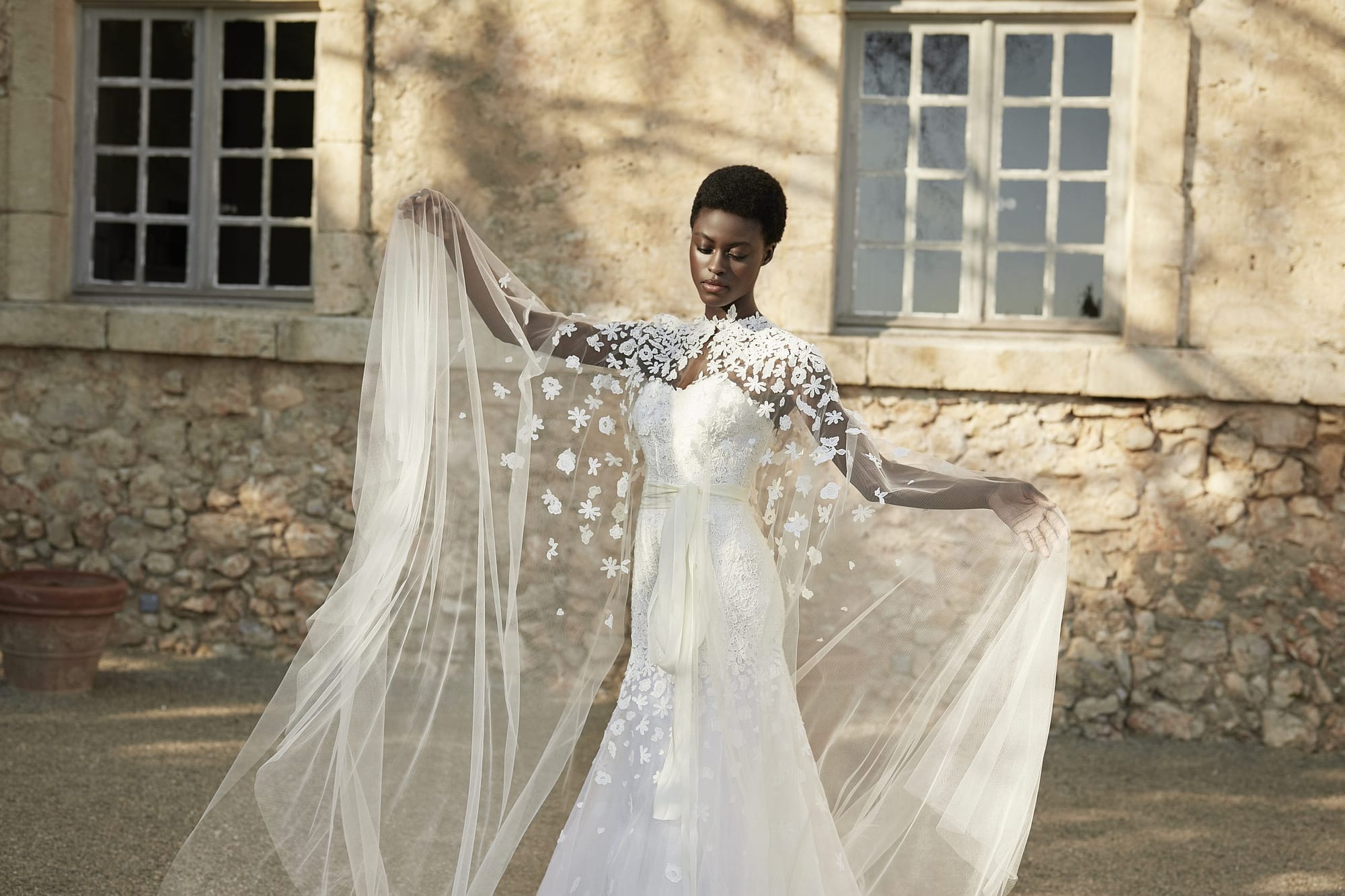 Bridal dress designer Peter Langner in Milan, Italy for a destination wedding