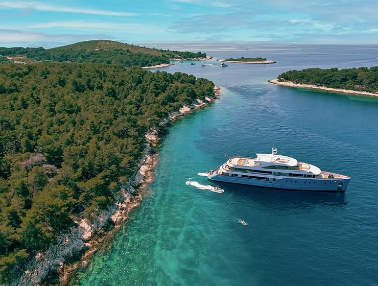 Luxury yacht charter Ohana in Croatia
